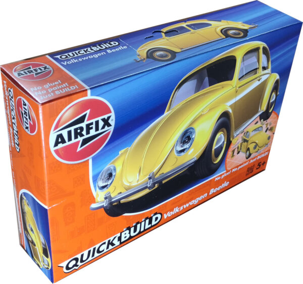 VW Beetle Yellow QUICKBUILD 1:24 (Airfix J6023)