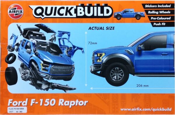 Ford F-150 Raptor QUICKBUILD 1:24 (Airfix J6037) – Bild 2