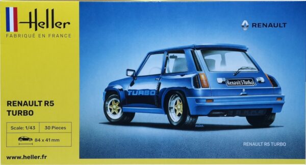 Renault R5 Turbo 1:43 (Heller 80150) – Bild 2