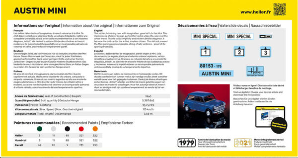 Mini 1:43 (Heller 80153) – Bild 3