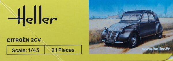 Citroen 2 CV Ente 1:43 (Heller 80175) – Bild 5