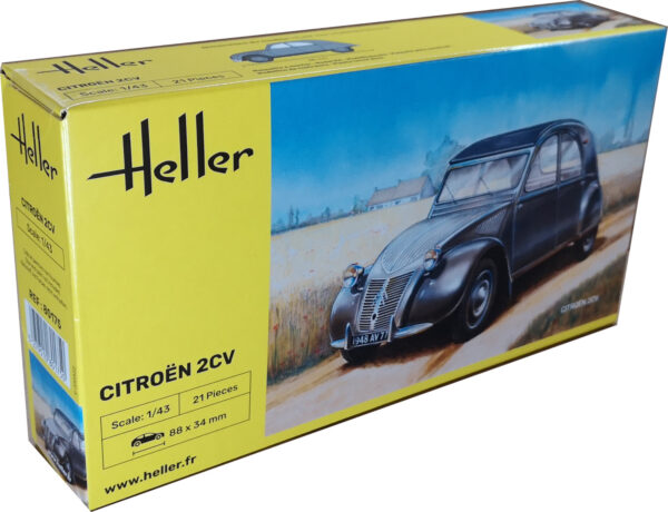 Citroen 2 CV Ente 1:43 (Heller 80175)