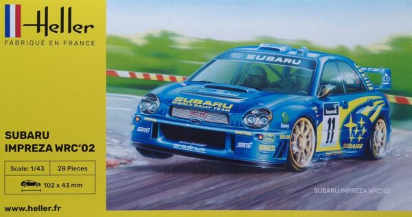 Subaru Impreza WRC'02 1:43 (Heller 80199) – Bild 2