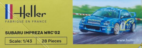 Subaru Impreza WRC'02 1:43 (Heller 80199) – Bild 6