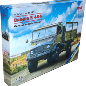 Unimog S 404, German military truck 1: 35 (ICM 35135)