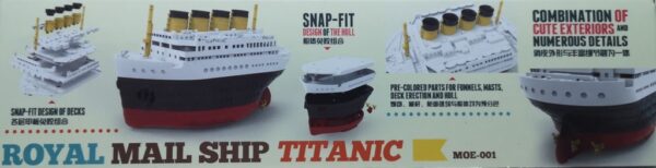 Royal Mail Ship Titanic (CARTOON MODEL) (MENG-Model MOE-001) – Bild 3