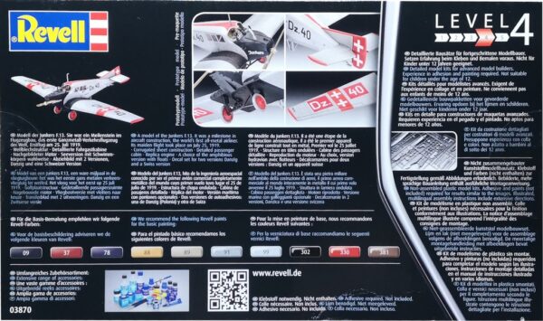 Junkers F.13 1:72 (Revell 03870) – Bild 2