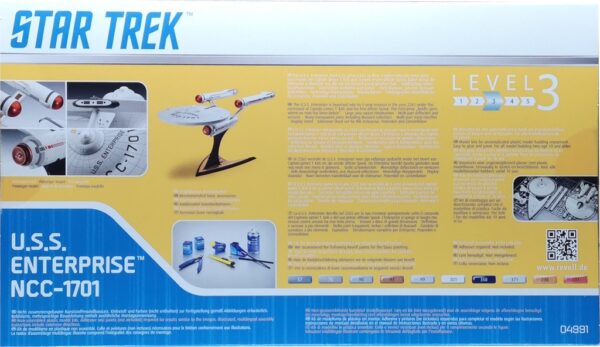 USS Enterprise NCC-1701 (Revell 04991) – Bild 3