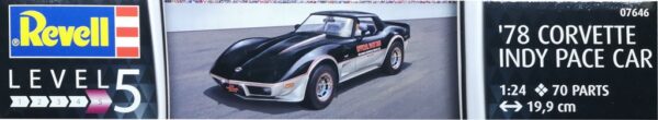 Chevrolet Corvette '78 Indy Pace Car 1:24 (Revell 07646) – Bild 3