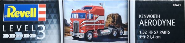 Kenworth Aerodyne 1:32 (Revell 07671) – Bild 3