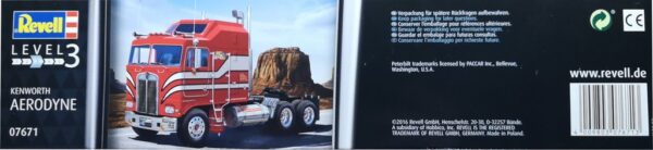 Kenworth Aerodyne 1:32 (Revell 07671) – Bild 4