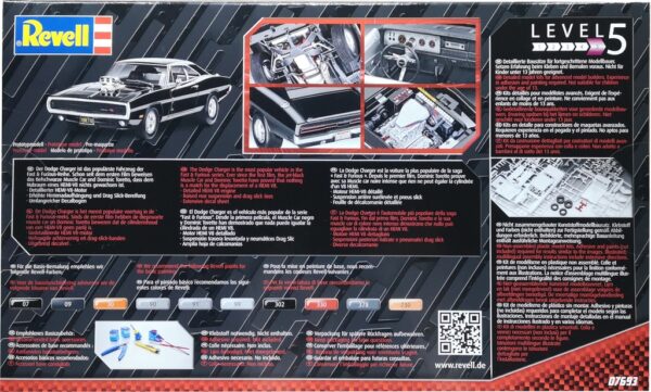 Fast & Furious - Dominics 1970 Dodge Charger (Revell 07693) – Bild 2