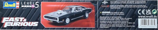 Fast & Furious - Dominics 1970 Dodge Charger (Revell 07693) – Bild 4