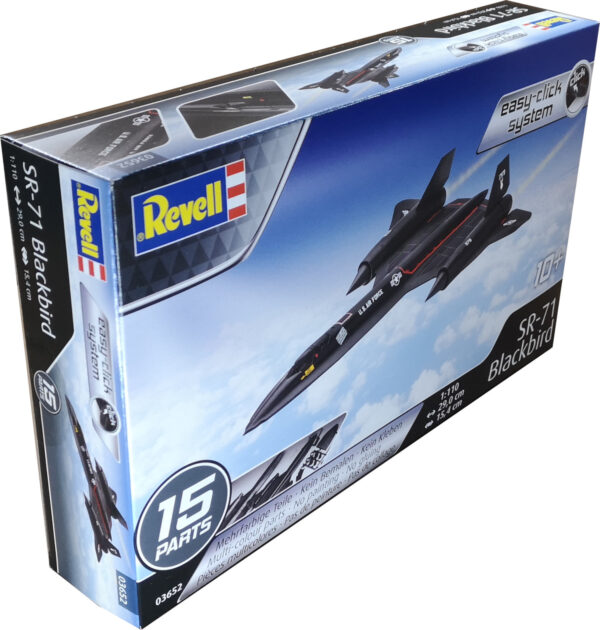 Lockheed SR-71 Blackbird easy-click-system 1:110 (Revell 3652)