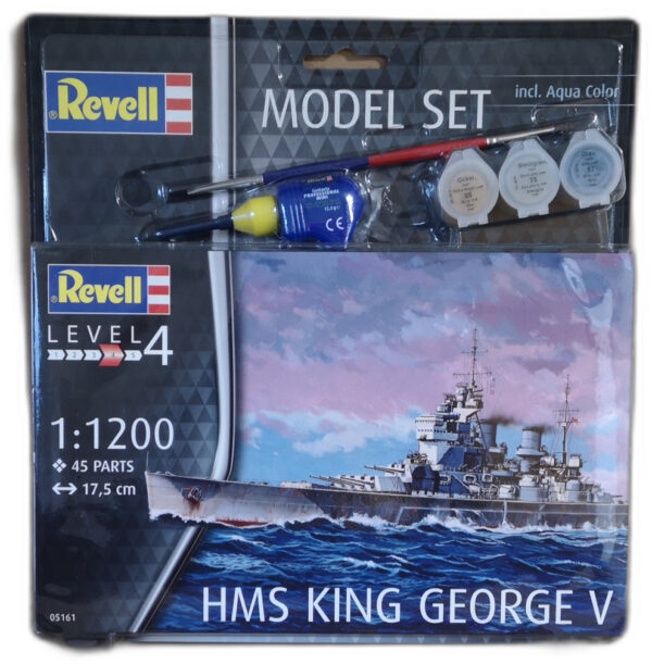 Model Set HMS King George V 1:1200 (Revell 65161)