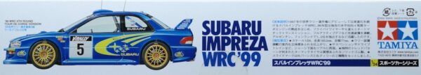 Subaru Impreza WRC '99 1:24 (TAMIYA 24218) – Bild 4