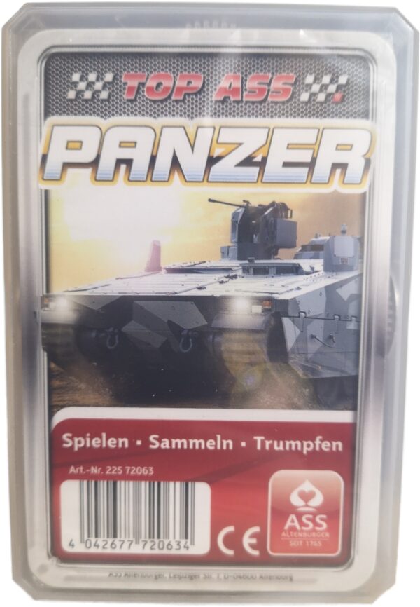 Quartett Spiel TOP ASS Kartenspiel (Panzer)
