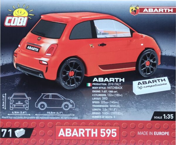 Abarth 500 (Cobi 24502) – Bild 3