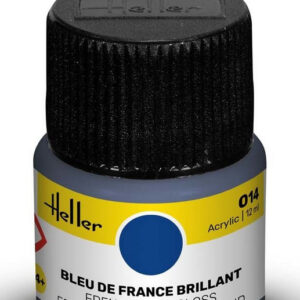 Acrylfarbe 014 Französischblau glänzend 12ml (Heller 9014)