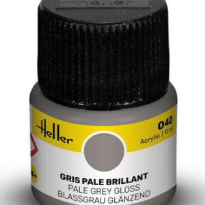 Acrylfarbe 040 Blassgrau glänzend (Heller 9040)