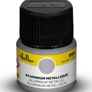 Acrylfarbe 056 Aluminium metallisch 12ml (Heller 9056)