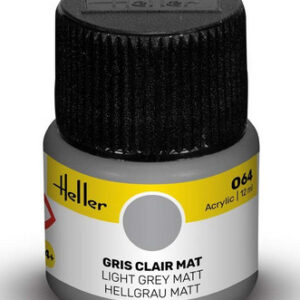 Acrylfarbe 064 Hellgrau matt (Heller 9064)