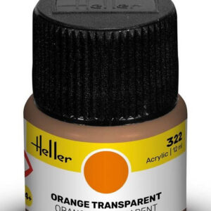 Acrylfarbe 322 Orange transparent 12ml (Heller 9322)