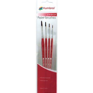 Evoco Pinsel-Set (Größen 0, 2, 4 & 6)